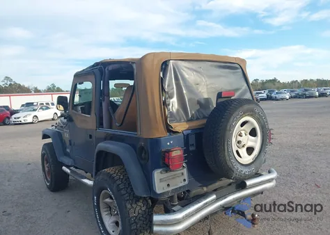 2002 Jeep Wrangler X из США, поврежденный, VIN 1J4FA39S62P740203